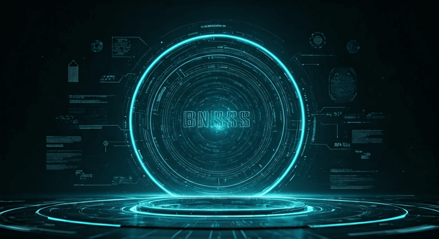 Futuristic copywriting landscape